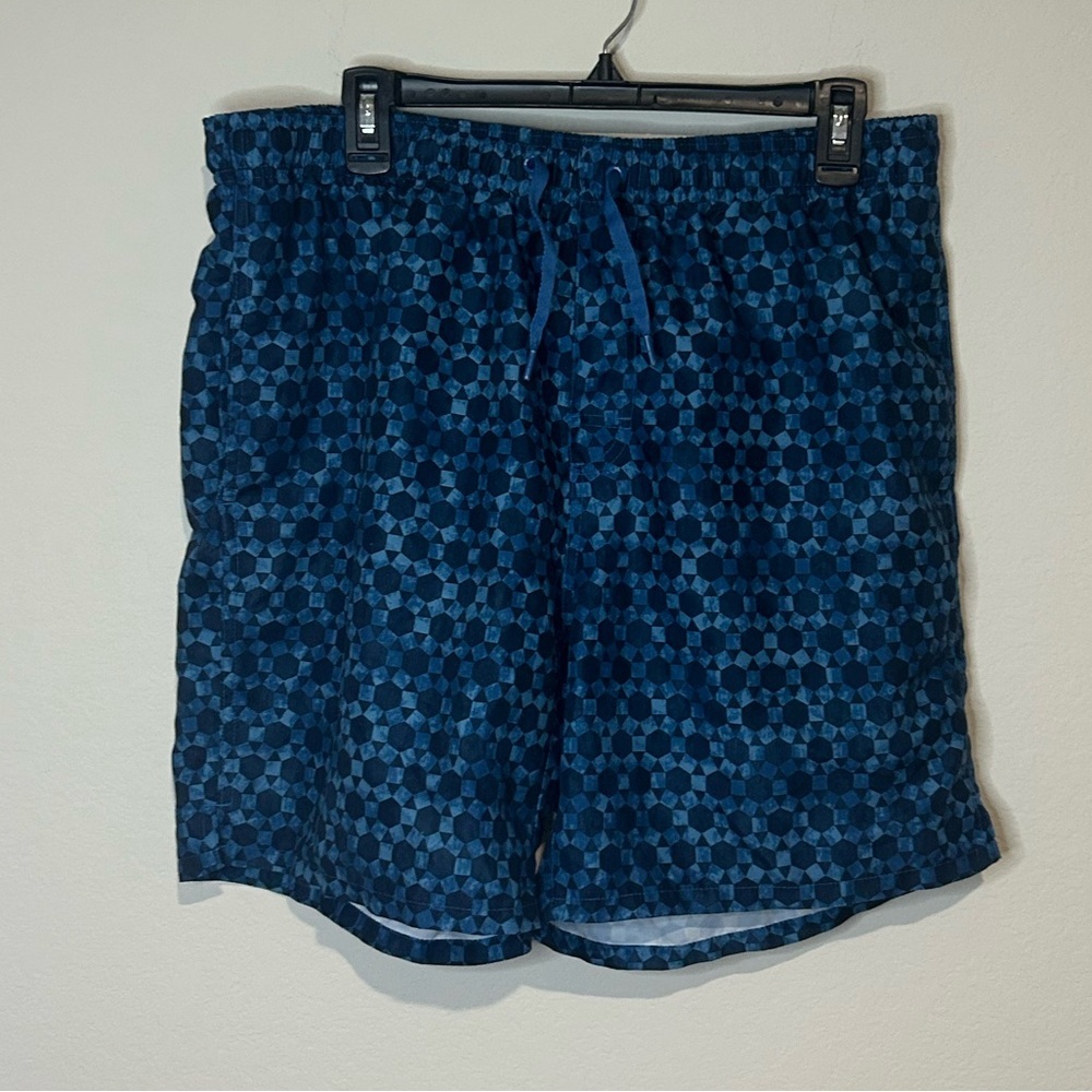Old Navy Men’s Swim Trunks – Blue, Size Large
